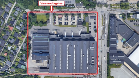 varemodtagelse adgangsforhold